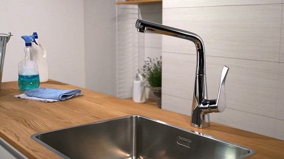 Смеситель для кухни Hansgrohe Metris 14822000 Хром