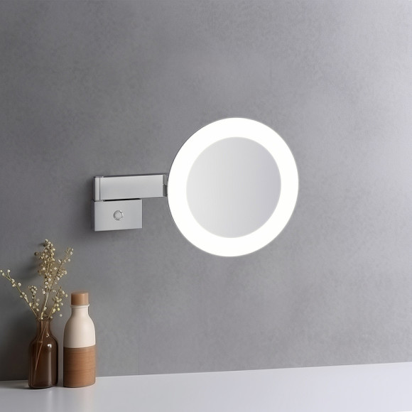 Косметическое зеркало Timo Petruma 15276/00 с подсветкой Хром Косметическое зеркало Timo Petruma 15276/00 с подсветкой Хром