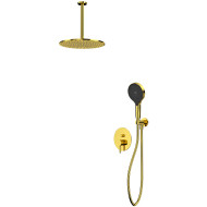 Душевая система Whitecross Y gold YSET12TOPGL Золото