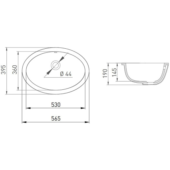 Раковина Salini Callista 56.5 109 1101209M Белая матовая Раковина Salini Callista 56.5 109 1101209M Белая матовая