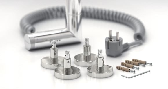 Электрический полотенцесушитель Сунержа Галант 2.0 800x600 R 00-5201-8060 Хром