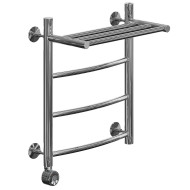 Электрический полотенцесушитель Ника Arc ЛД/ВП Эл. 50x40 с полкой Хром