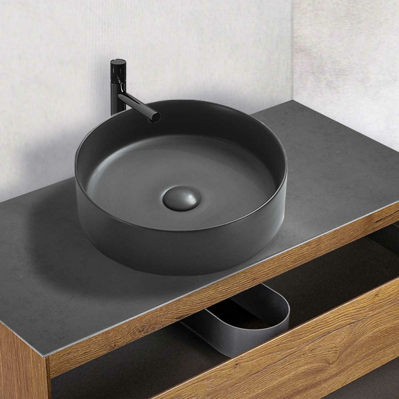 Раковина-чаша Vincea 39 VBS-216MA Антрацит матовый Раковина-чаша Vincea 39 VBS-216MA Антрацит матовый