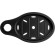 Мыльница Swedbe Hermes 5125B на душевую штангу Черная матовая Мыльница Swedbe Hermes 5125B на душевую штангу Черная матовая