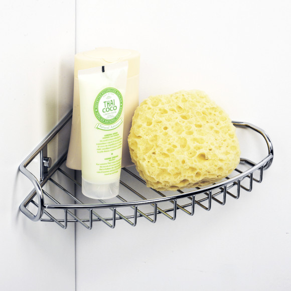 Полка корзина WasserKRAFT K-1211 угловая Хром Полка корзина WasserKRAFT K-1211 угловая Хром