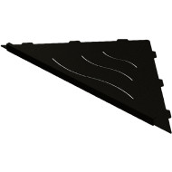 Металлическая полка RGW MT-12B 49279912-04 угловая Черная Металлическая полка RGW MT-12B 49279912-04 угловая Черная