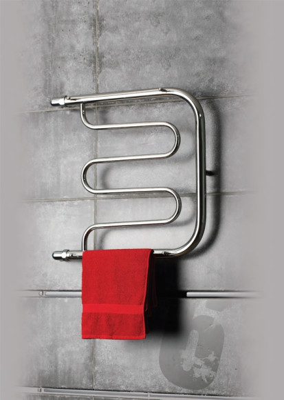 Водяной полотенцесушитель Тругор ПМ 1 П 60x60 с полкой Хром