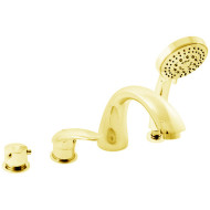 Смеситель на борт ванны Rav Slezak Dunaj D469.5PZ Золото