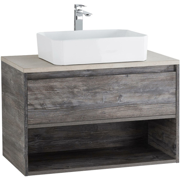 Тумба под раковину BelBagno Kraft 80 KRAFT-800-1C-SO-PP подвесная Pino Pasadena