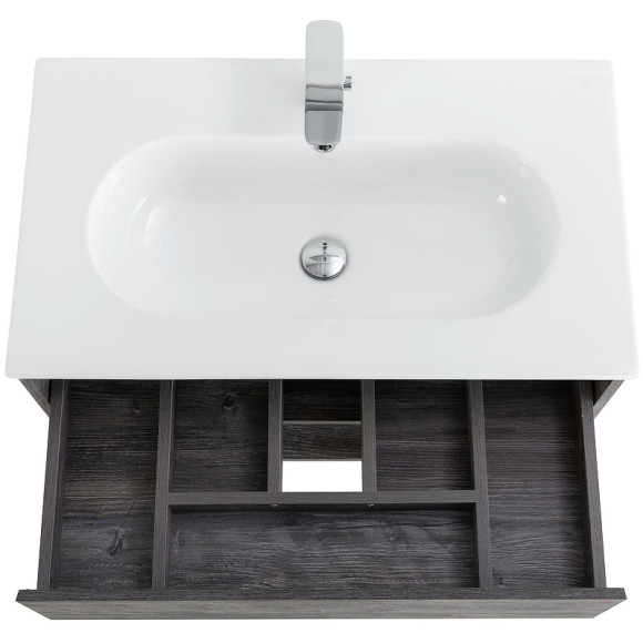 Тумба под раковину BelBagno Kraft 80 KRAFT-800-1C-SO-PP подвесная Pino Pasadena