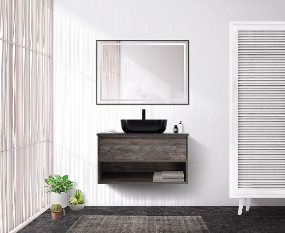 Тумба под раковину BelBagno Kraft 80 KRAFT-800-1C-SO-PP подвесная Pino Pasadena