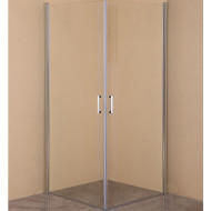 Душевой уголок Orange E04-090TCR 90x90 профиль Хром стекло прозрачное