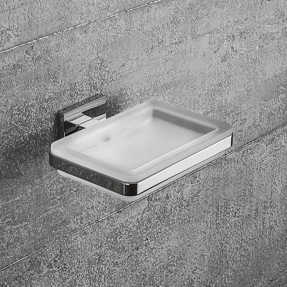 Мыльница Colombo Design Basic Q B3701.CR-VAN Хром