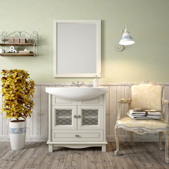 Зеркало Opadiris Омега 75 Z0000006993 Слоновая кость Зеркало Opadiris Омега 75 Z0000006993 Слоновая кость