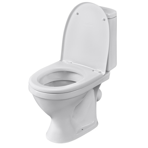 Унитаз компакт Santeri Прайм 1.P205.4.S00.00B.F с бачком и сиденьем Унитаз компакт Santeri Прайм 1.P205.4.S00.00B.F с бачком и сиденьем