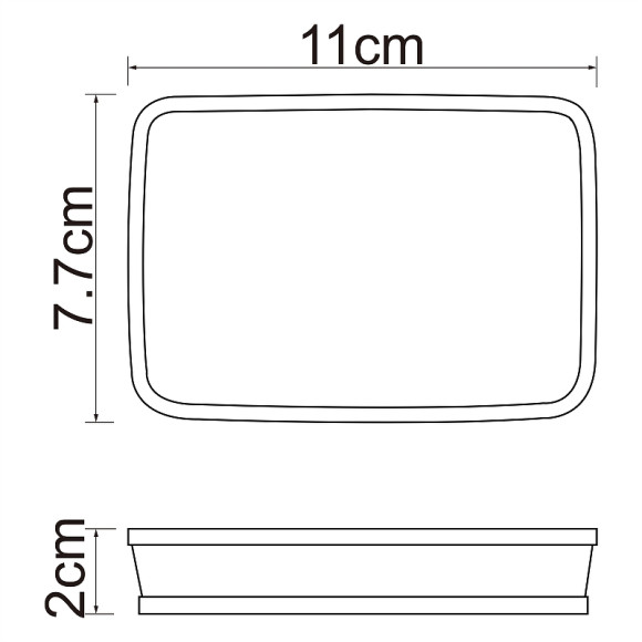 Мыльница WasserKRAFT Rossel K-5729 Белая