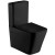 Унитаз компакт WeltWasser Gelbach 001 ST MT-BL 10000006089 Черный матовый с бачком и сиденьем Микролифт