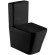 Унитаз компакт WeltWasser Gelbach 001 ST MT-BL 10000006089 Черный матовый с бачком и сиденьем Микролифт
