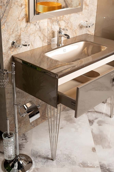 Тумба под раковину Boheme Armadi Art Lucido 100 770-100-D подвесная Дельмар