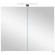 Зеркальный шкаф Orans BC-4023W 80 4023800w с подсветкой Белый глянец