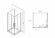 Душевой уголок Abber Schwarzer Diamant 90х90 AG02090BH-S90B профиль Черный стекло прозрачное