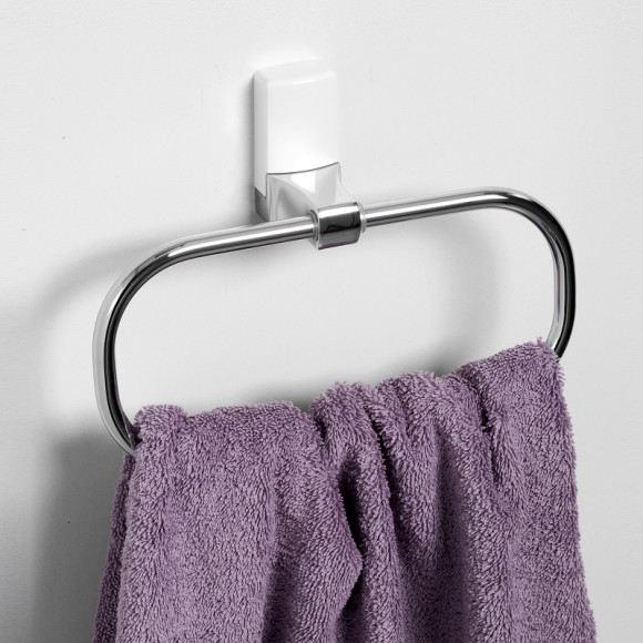 Кольцо для полотенец WasserKRAFT Leine K-5060W Хром Кольцо для полотенец WasserKRAFT Leine K-5060W Хром