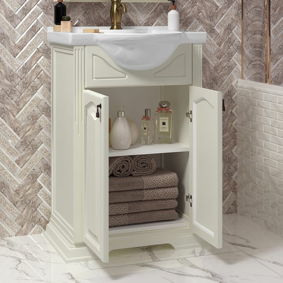 Тумба под раковину Opadiris Риспекто 55 00-00005759 Слоновая кость Тумба под раковину Opadiris Риспекто 55 00-00005759 Слоновая кость