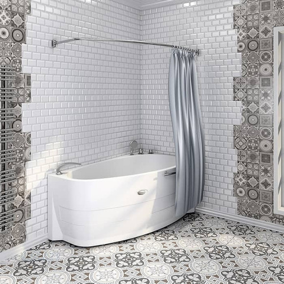 Карниз для ванны Radomir Орсини 160x90 1-12-2-0-0-032 Хром Карниз для ванны Radomir Орсини 160x90 1-12-2-0-0-032 Хром