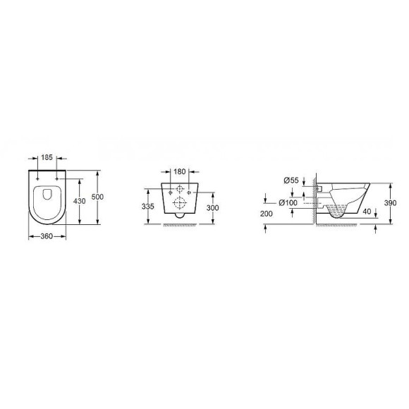 Комплект унитаза с инсталляцией BelBagno Tre BB8001CHR/SC/BB002-80/BB014-SR-BIANCO с сиденьем Микролифт и Белой клавишей смыва