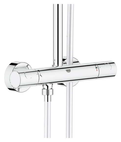 Душевая система Grohe Euphoria 26187000 с термостатом Хром Душевая система Grohe Euphoria 26187000 с термостатом Хром