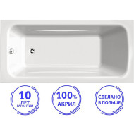 Акриловая ванна C-Bath Muse 170x80 CBQ011001 без гидромассажа