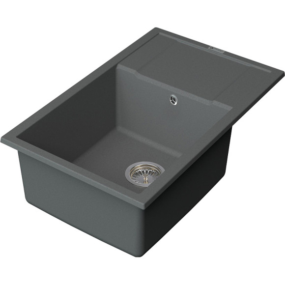 Кухонная мойка Point Велета 78 PN3002AL Серая Кухонная мойка Point Велета 78 PN3002AL Серая
