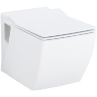 Унитаз Creavit Trend TP324-11CB00E-0000 подвесной Белый без сиденья Унитаз Creavit Trend TP324-11CB00E-0000 подвесной Белый без сиденья