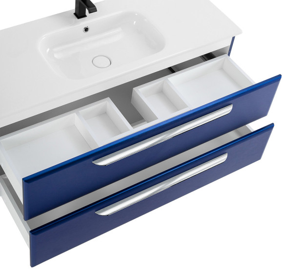 Тумба под раковину Cezares Eco-Cer 120 ECO-CER-1200-2C-SO-SPF-P подвесная Sapfiro без ручек