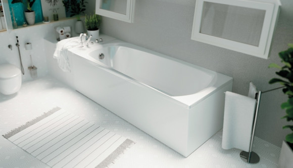 Акриловая ванна 1MarKa Elegance 165х70 01эл16570 без гидромассажа Акриловая ванна 1MarKa Elegance 165х70 01эл16570 без гидромассажа