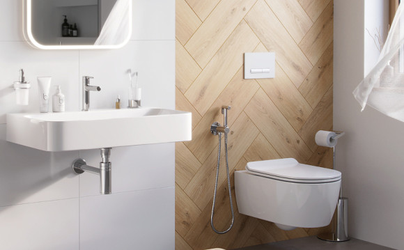 Гигиенический душ со смесителем Excellent Pi Arex AREX.1204CR Хром