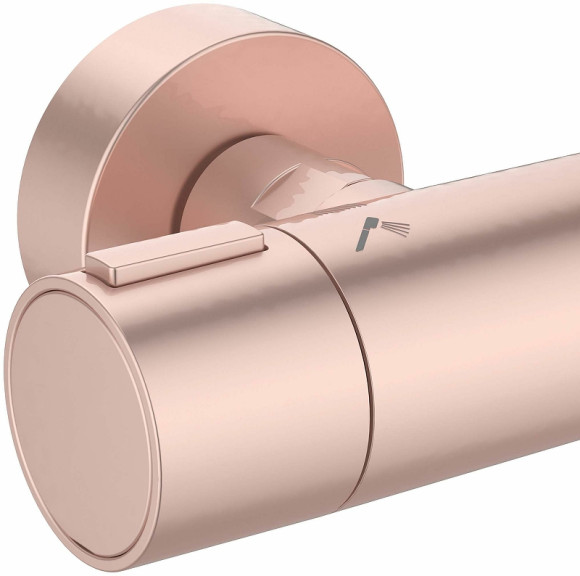 Душевая система Ideal Standard Alu+ BD583RO с термостатом Rose Душевая система Ideal Standard Alu+ BD583RO с термостатом Rose