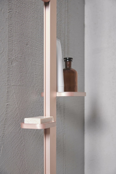 Душевая система Ideal Standard Alu+ BD583RO с термостатом Rose Душевая система Ideal Standard Alu+ BD583RO с термостатом Rose