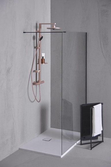 Душевая система Ideal Standard Alu+ BD583RO с термостатом Rose Душевая система Ideal Standard Alu+ BD583RO с термостатом Rose