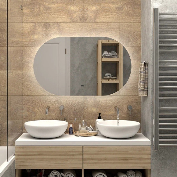 Зеркало Континент Fleur 1000x600 ЗЛП607 с подсветкой с бесконтактным выключателем Зеркало Континент Fleur 1000x600 ЗЛП607 с подсветкой с бесконтактным выключателем