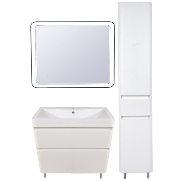 Тумба под раковину Style Line Атлантика Люкс Plus 90 СС-00002212 Антискрейч