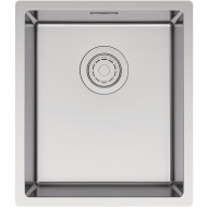 Кухонная мойка Paulmark Lassan 38 Uni LA38-BS Брашированная нержавеющая сталь