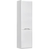 Шкаф пенал Jorno Moduo Slim 33 R Mod.04.115/P/W подвесной Белый глянец