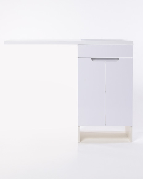 Тумба с раковиной Orange Sistema 110 R STD-110TUW+RAR Белая Тумба с раковиной Orange Sistema 110 R STD-110TUW+RAR Белая