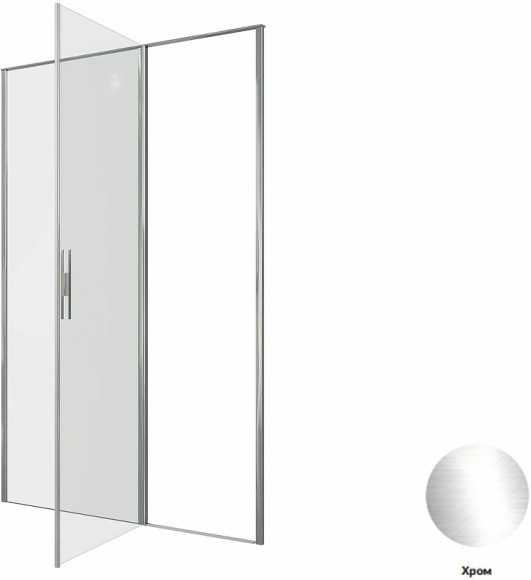 Душевая дверь Allen Brau Priority 140 3.31034.00 профиль Хром стекло прозрачное Душевая дверь Allen Brau Priority 140 3.31034.00 профиль Хром стекло прозрачное