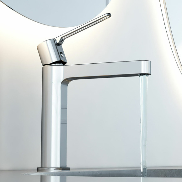 Смеситель для раковины Vincea Rondo VBF-1R1CH Хром