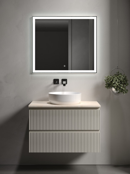 Тумба под раковину Sancos Snob R 80 SNR80CE подвесная Beige Soft