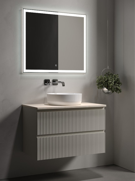 Тумба под раковину Sancos Snob R 80 SNR80CE подвесная Beige Soft