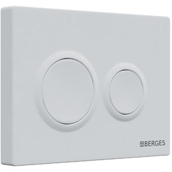 Инсталляция Berges Novum 525 040264 для унитаза с Белой Soft Touch клавишей смыва Инсталляция Berges Novum 525 040264 для унитаза с Белой Soft Touch клавишей смыва