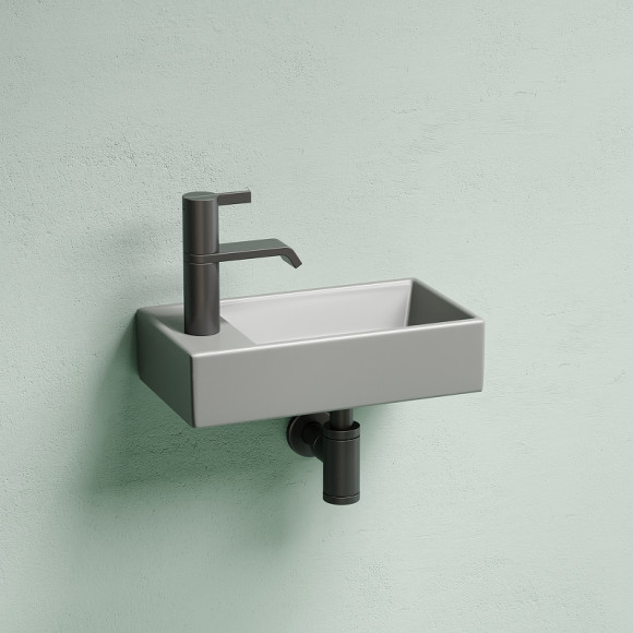 Раковина Ceramicanova Element 41 R CN6051RMH Антрацит матовый Раковина Ceramicanova Element 41 R CN6051RMH Антрацит матовый